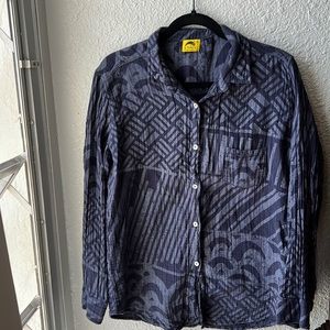 Kealopiko collared blouse Sz M